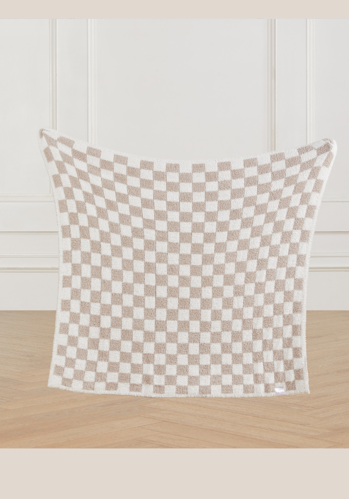 Checkered Receiving Buttery Blanket