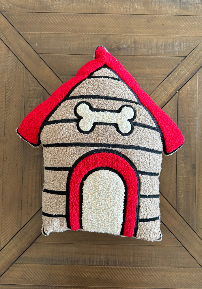 Dog House 3D Pillow