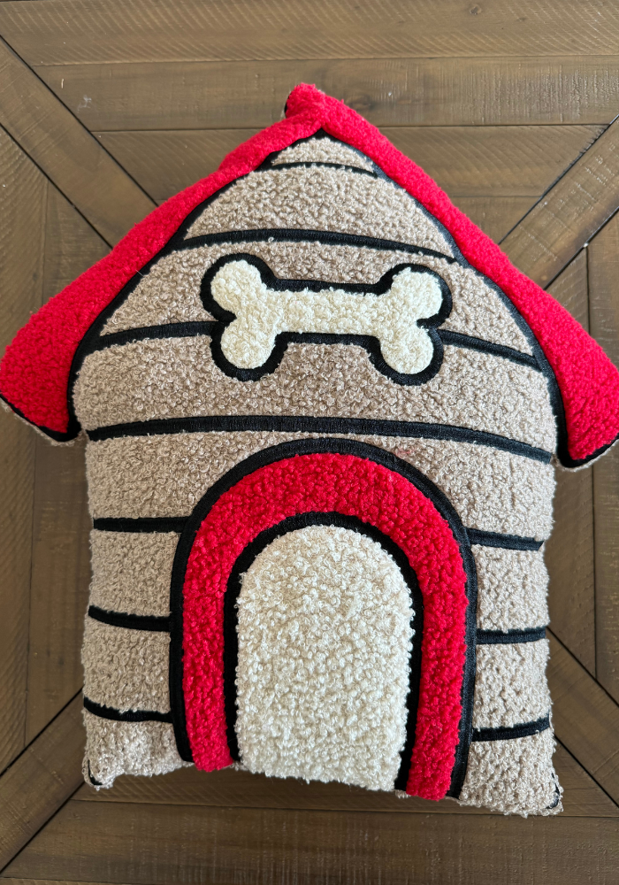 Dog House 3D Pillow
