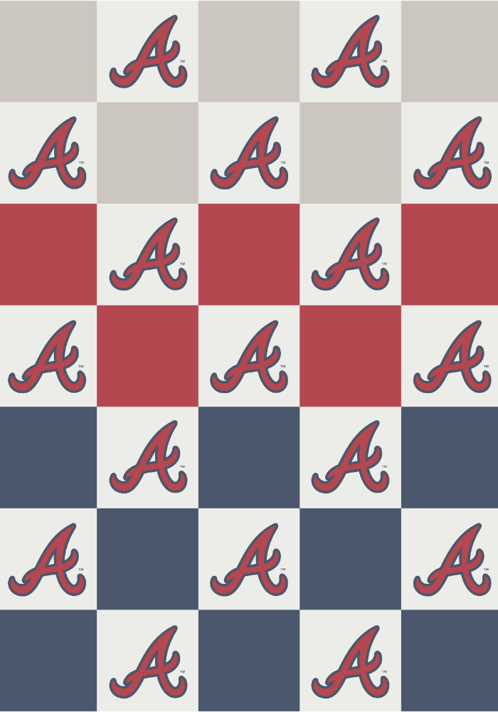 MLB Buttery Blanket- Ombre Check