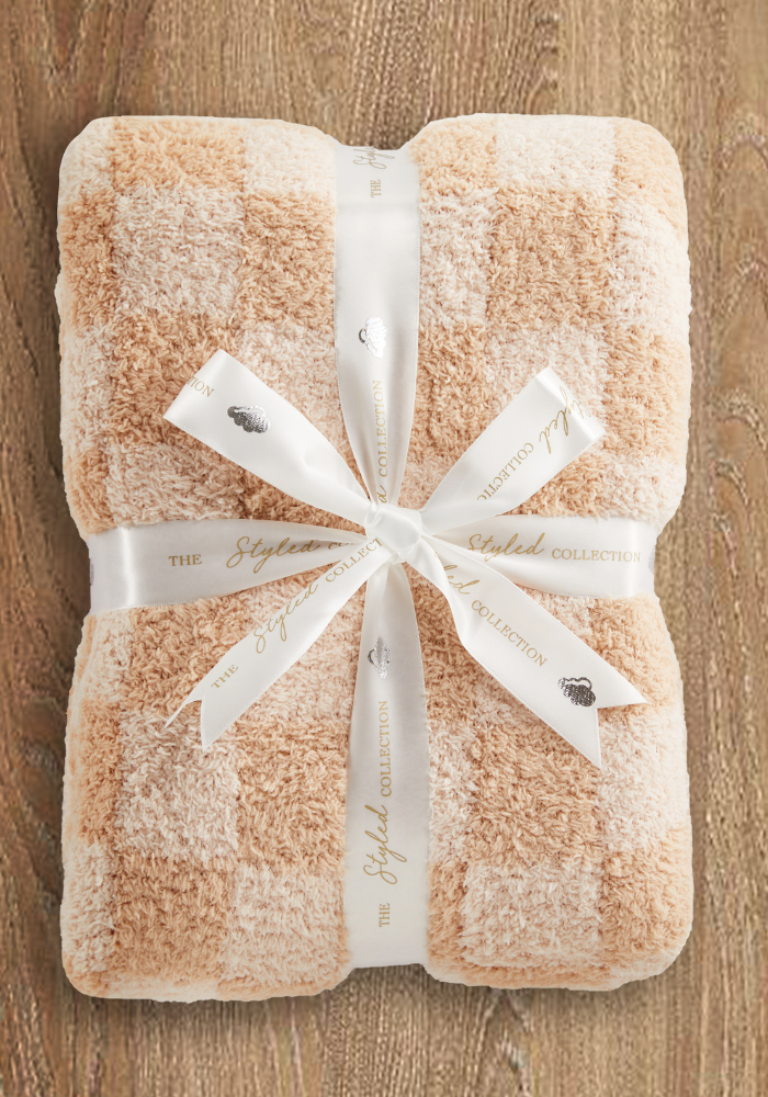 Checkered Receiving Buttery Blanket