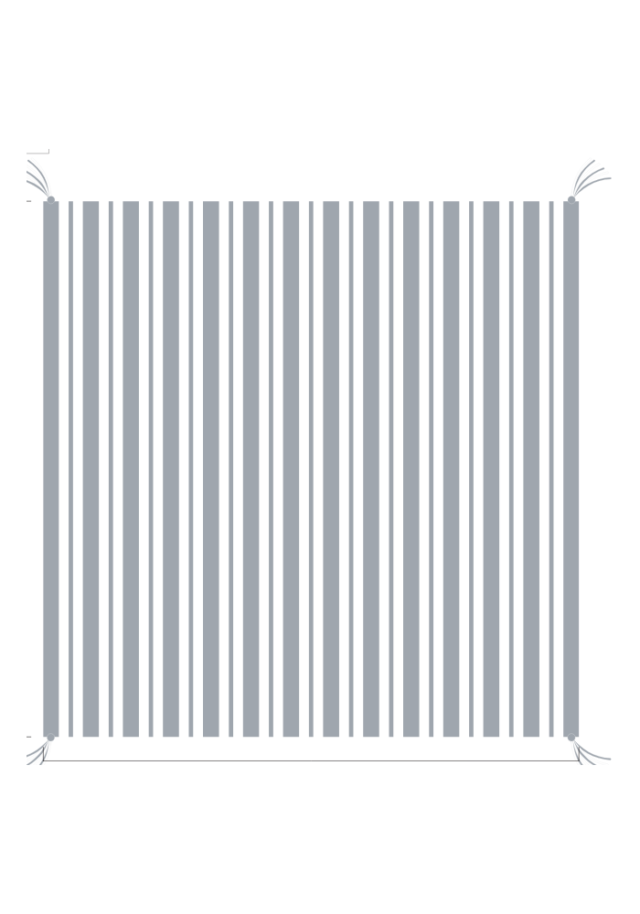 3D Stripe w/ Tassels- Receiving