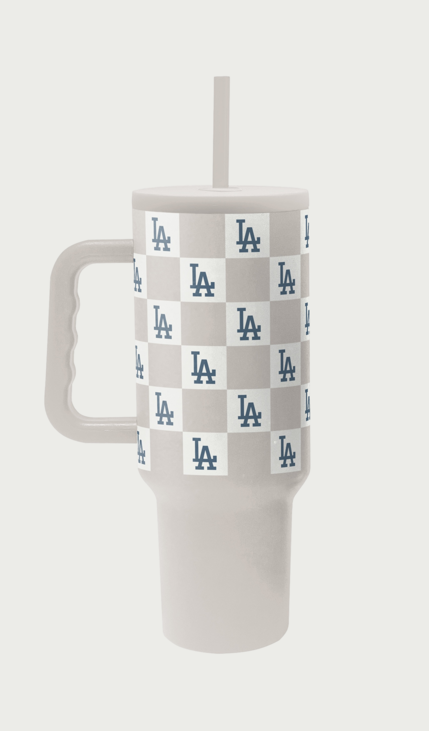 LA Dodgers Check Drinkware- 40oz
