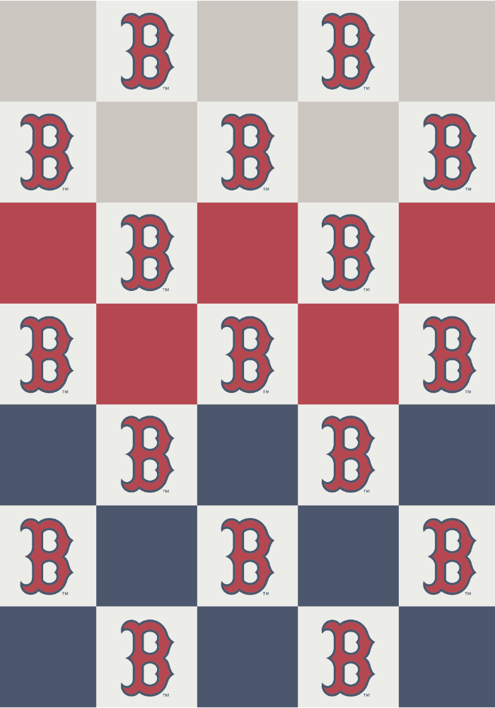 MLB Buttery Blanket- Ombre Check