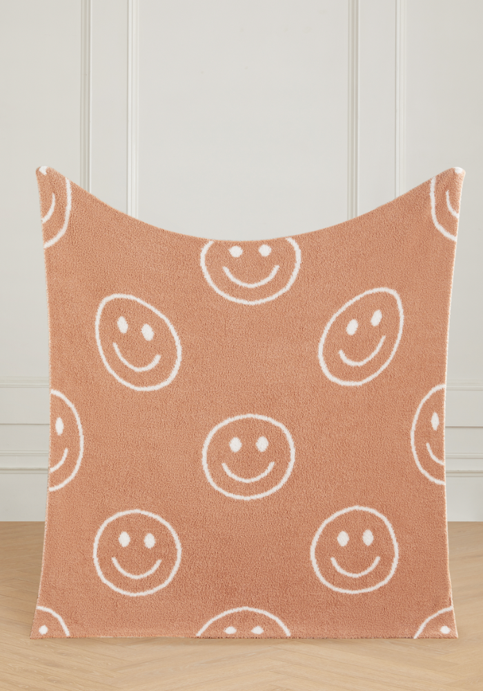 Smiley Blanket- Receiving