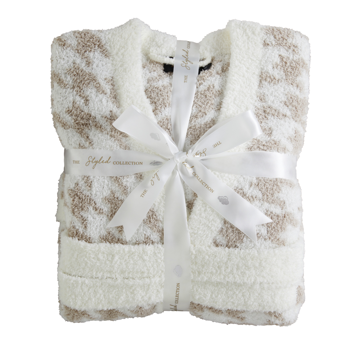 Houndstooth Buttery Robe