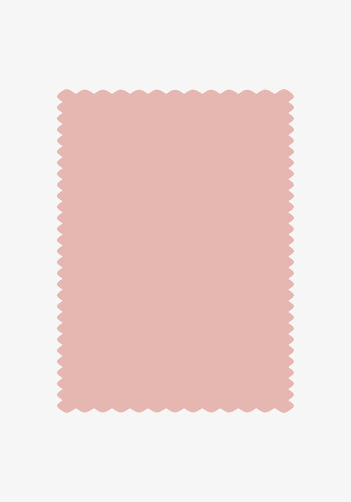 Sweet Scallop Buttery Blanket- Stroller
