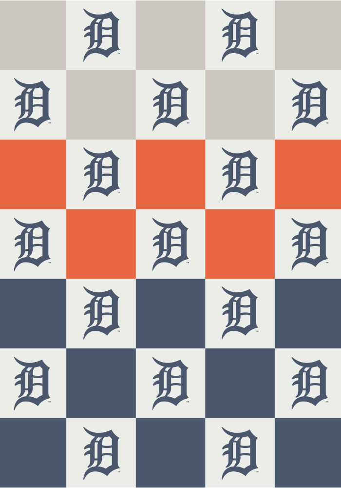 MLB Buttery Blanket- Ombre Check