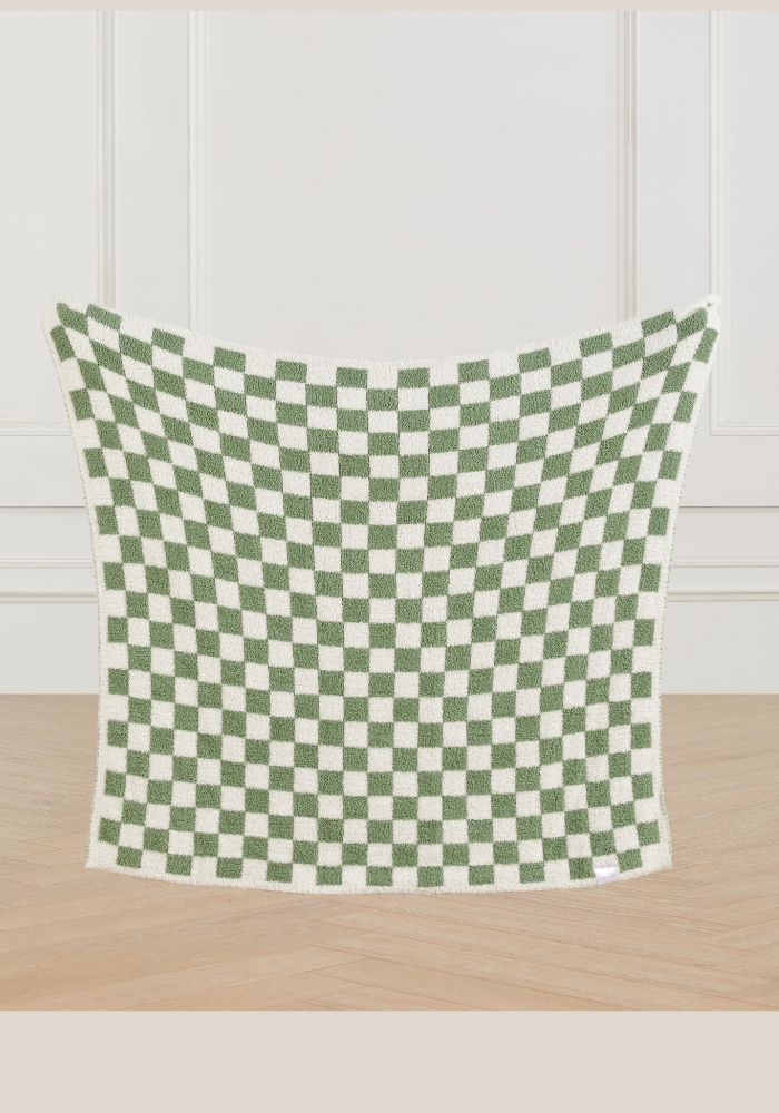 Checkered Receiving Buttery Blanket