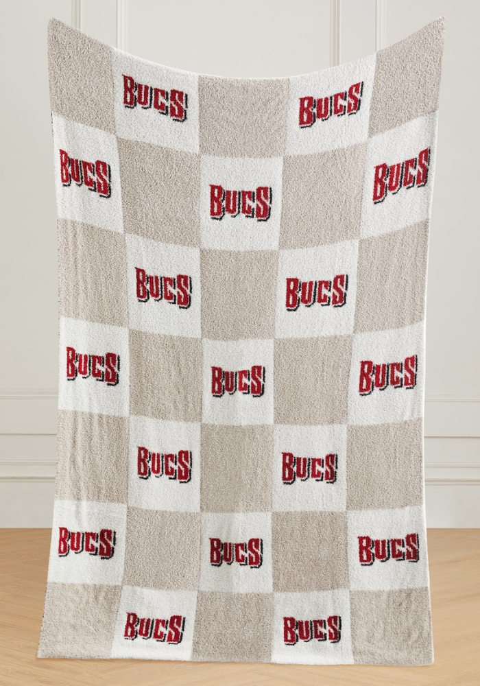 NFL Buttery Blanket- Neutral Check