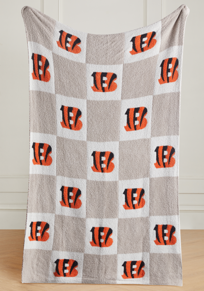 NFL Buttery Blanket- Neutral Check