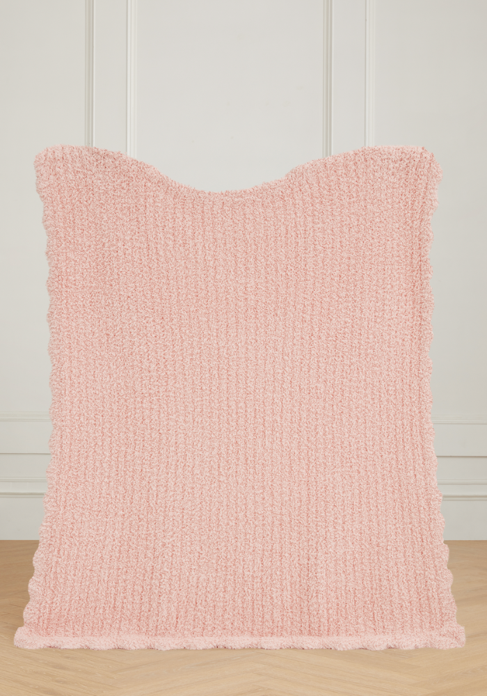 Sweet Scallop Buttery Blanket- Receiving
