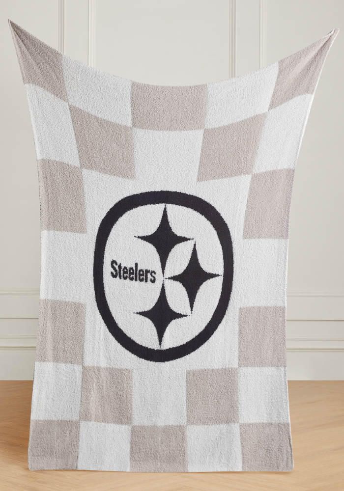 NFL Buttery Blanket- Neutral Check