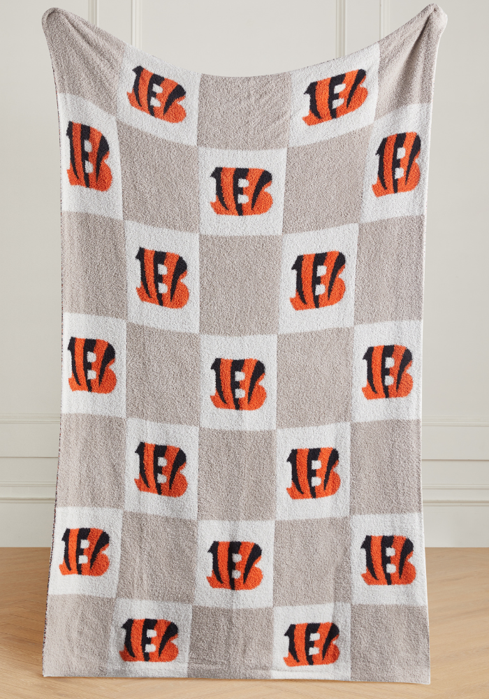 NFL Buttery Blanket- Neutral Check