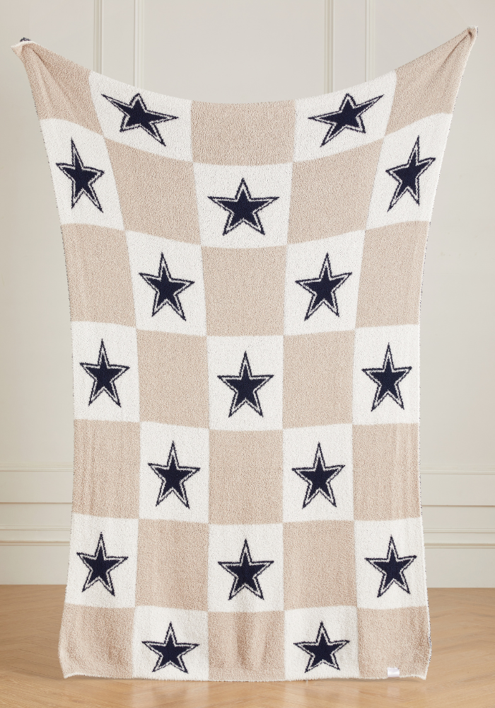 NFL Buttery Blanket- Neutral Check