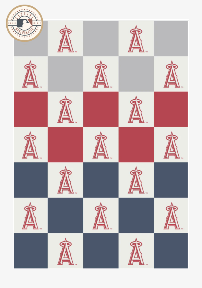MLB Buttery Blanket- Ombre Check