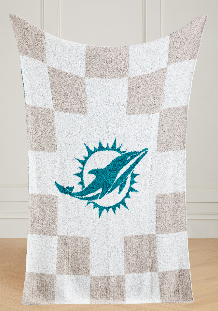 NFL Buttery Blanket- Neutral Check