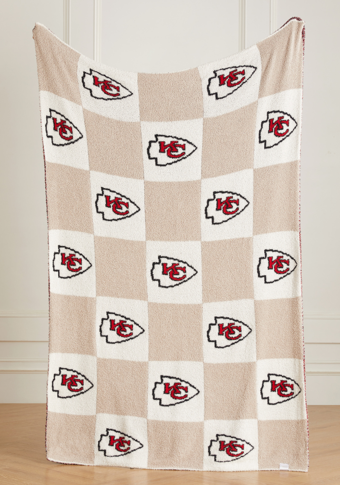 NFL Buttery Blanket- Neutral Check