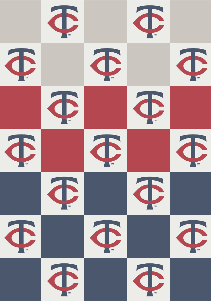 MLB Buttery Blanket- Ombre Check