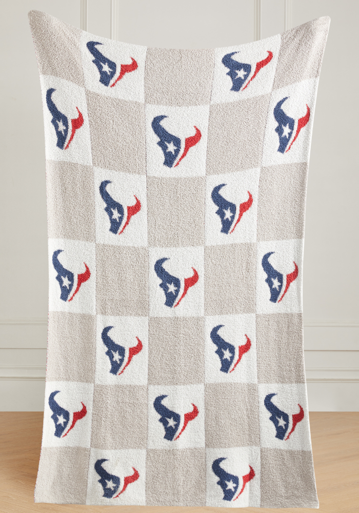 NFL Buttery Blanket- Neutral Check