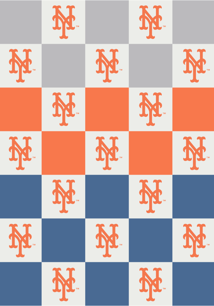 MLB Buttery Blanket- Ombre Check