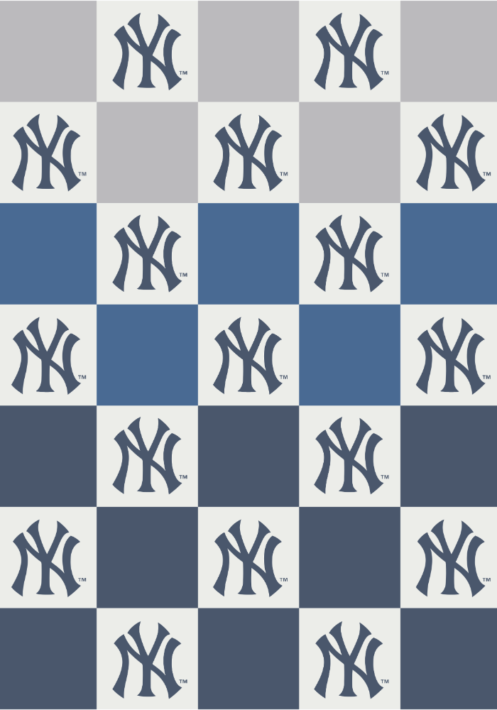 MLB Buttery Blanket- Ombre Check