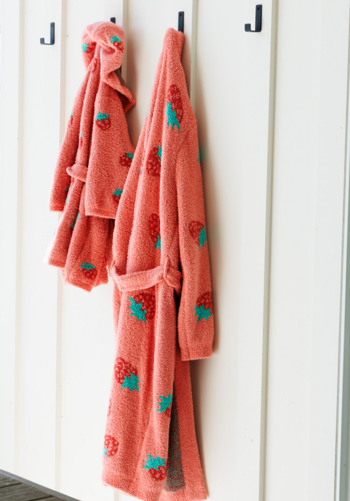 Strawberry Buttery Robe- Women's