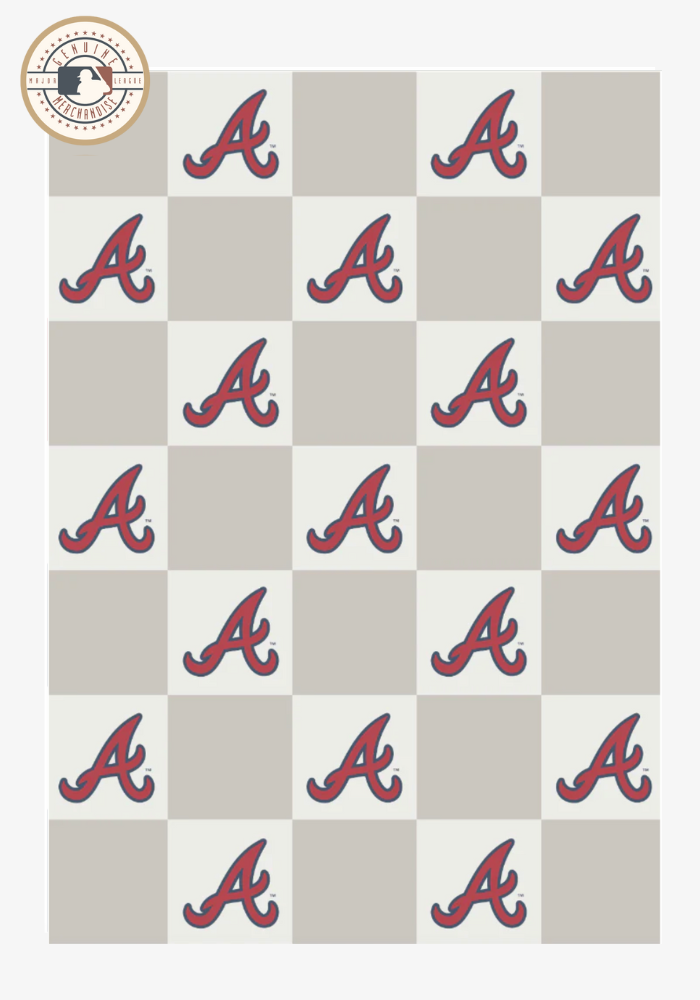 MLB Buttery Blanket- Neutral Check