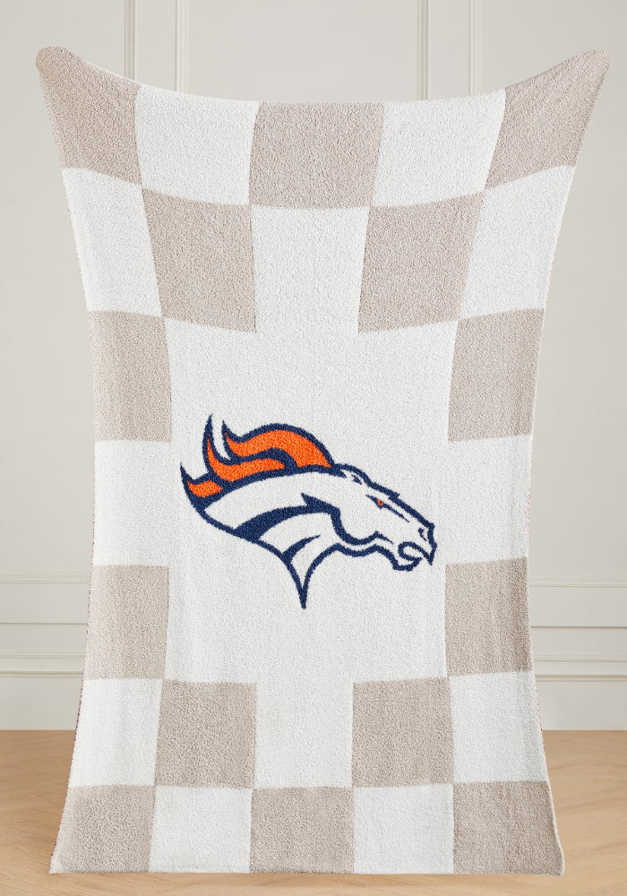 NFL Buttery Blanket- Neutral Check