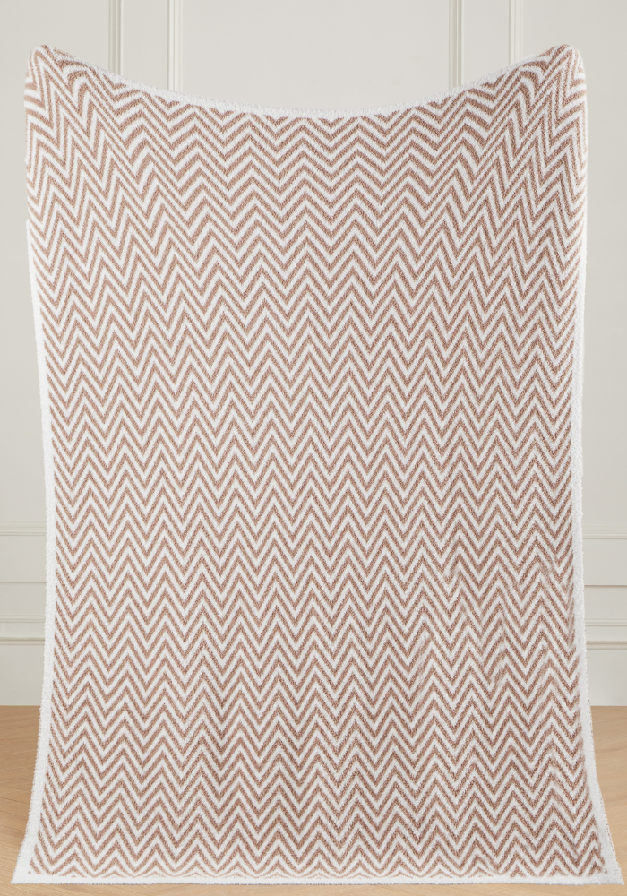 Chevron Buttery Blanket