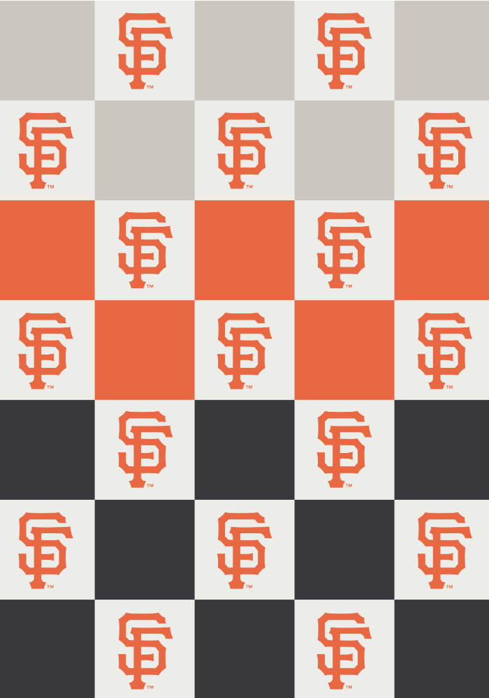 MLB Buttery Blanket- Ombre Check