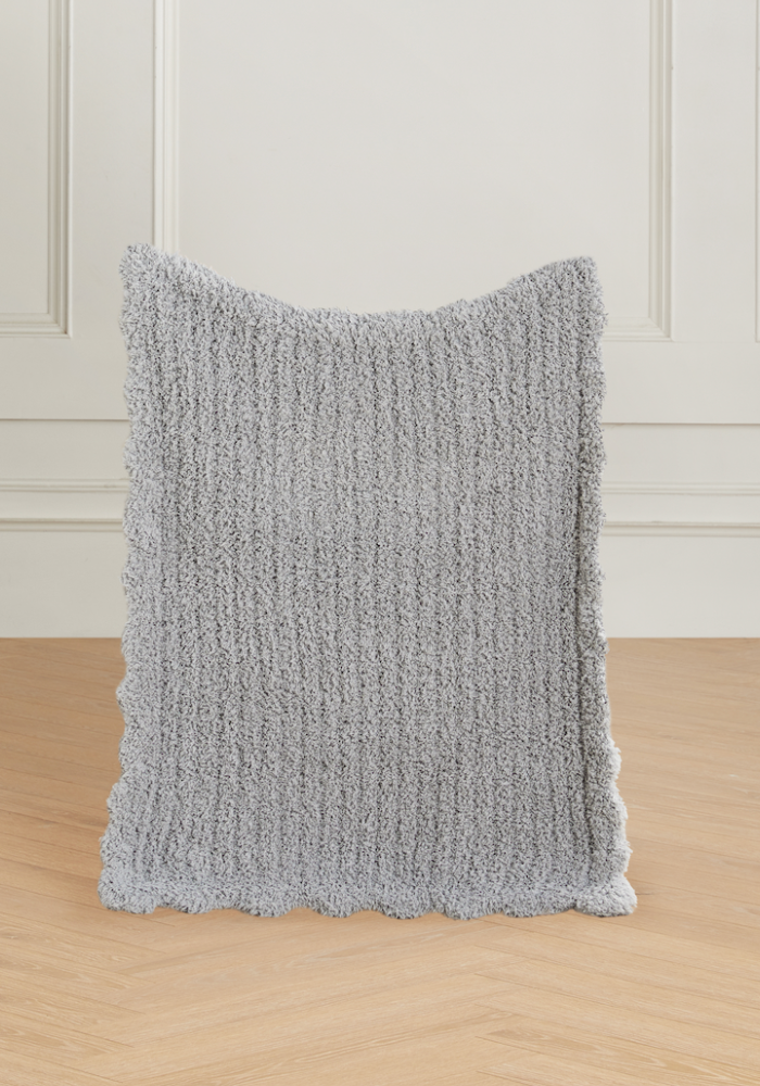 Sweet Scallop Buttery Blanket- Stroller
