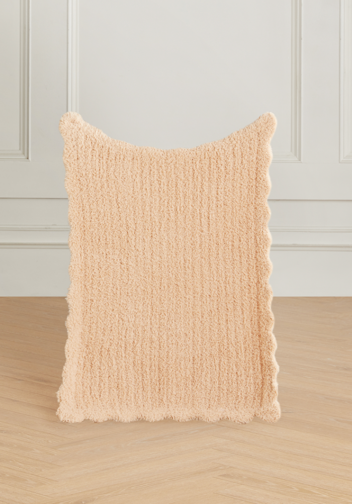 Sweet Scallop Buttery Blanket- Stroller