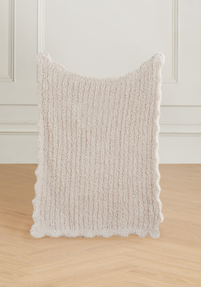 Sweet Scallop Buttery Blanket- Stroller