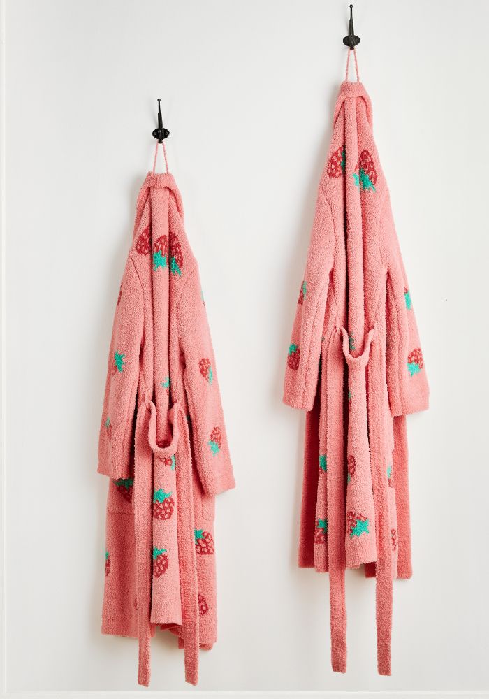 Strawberry Buttery Robe- Women's
