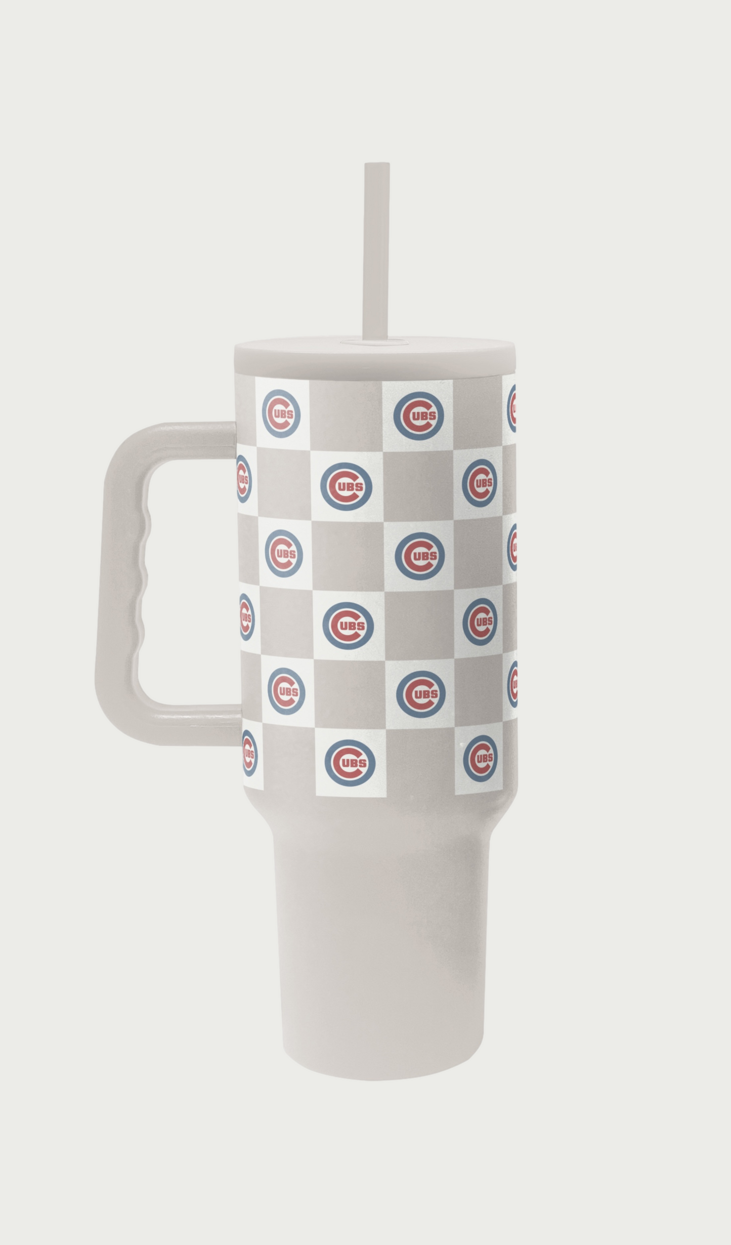 Chicago Cubs Check Drinkware- 40oz