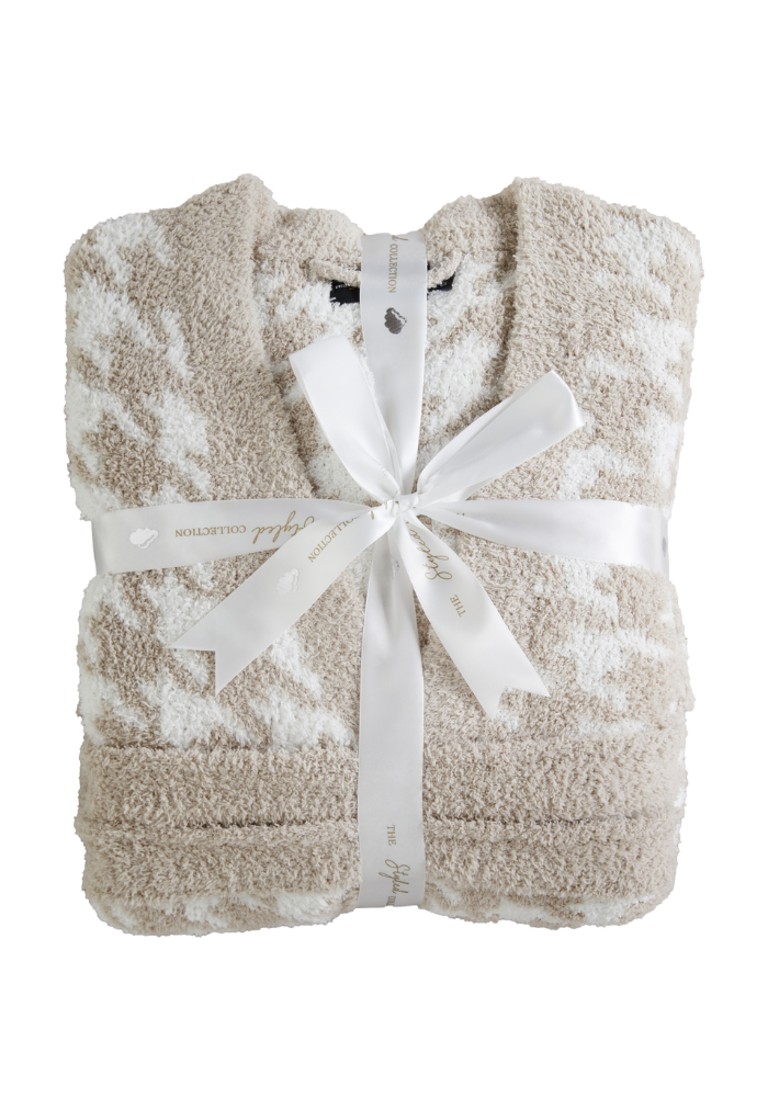 Houndstooth Buttery Robe