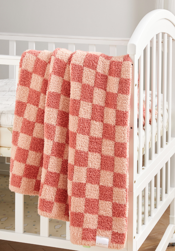 Checkered Receiving Buttery Blanket