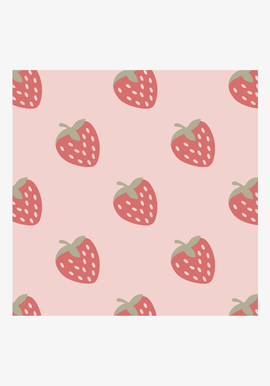 Strawberry Buttery Blanket- Receiving