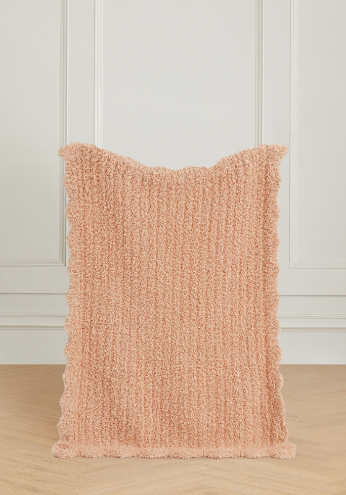 Sweet Scallop Buttery Blanket- Stroller