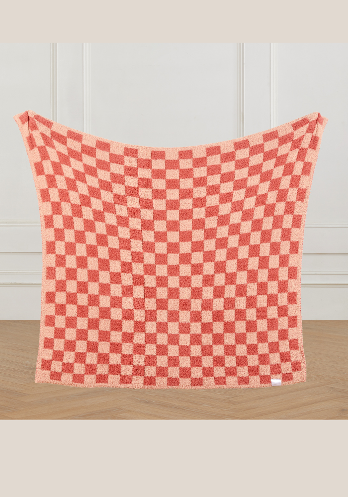 Checkered Receiving Buttery Blanket