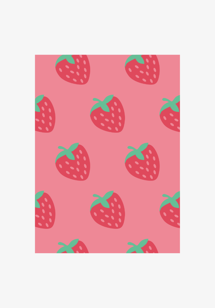 Strawberry Buttery Blanket- Stroller