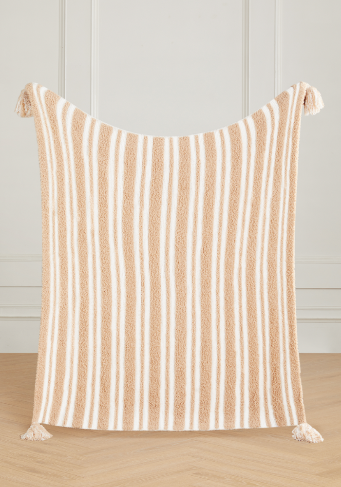 3D Stripe w/ Tassels- Receiving