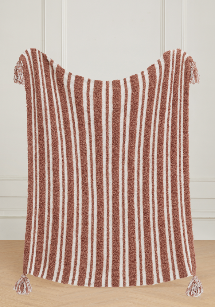 3D Stripe w/ Tassels- Receiving