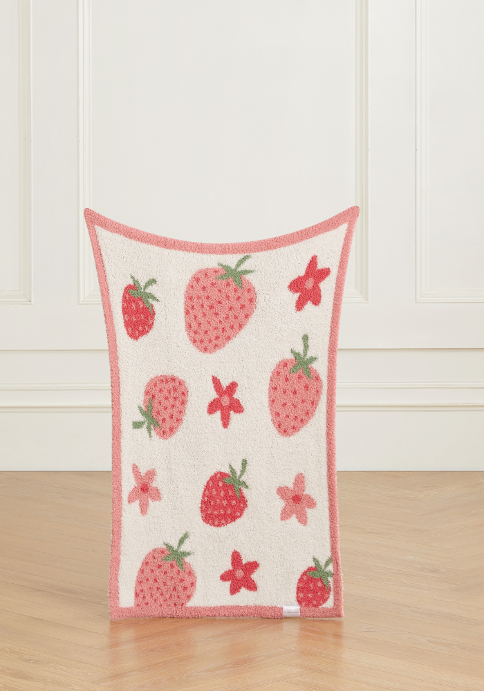 Strawberry + Daisy Buttery Blanket- Stroller Pre Order Nov 14th