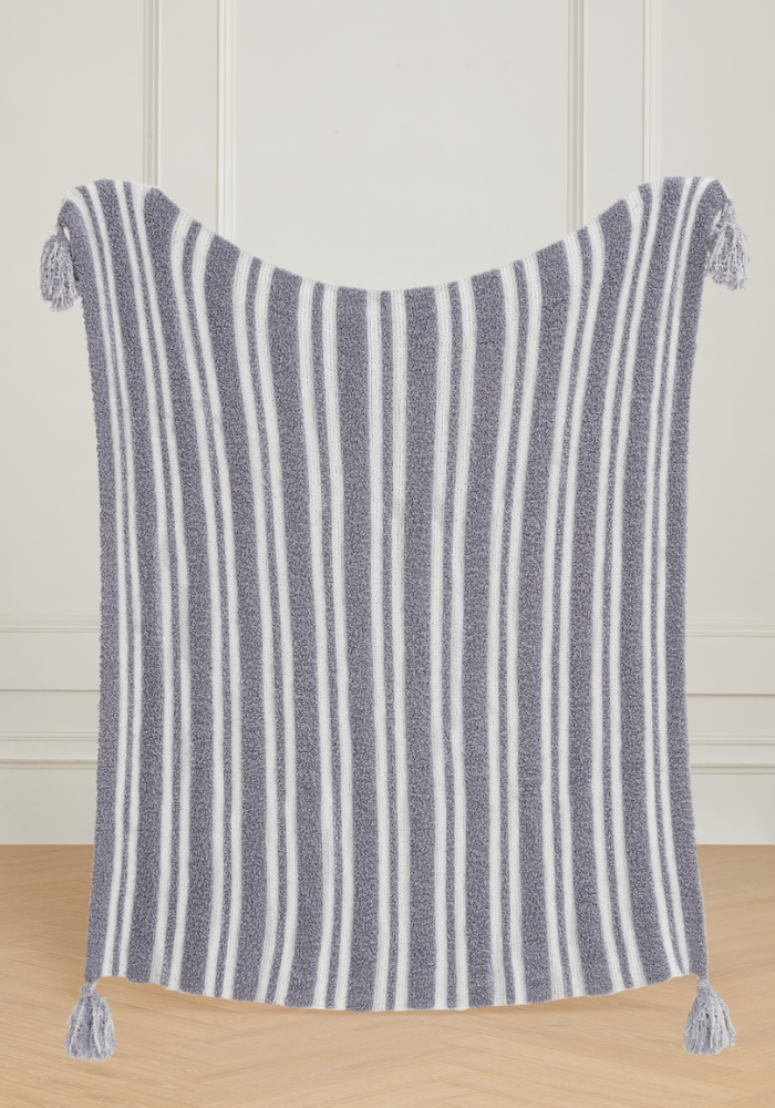 3D Stripe w/ Tassels- Receiving