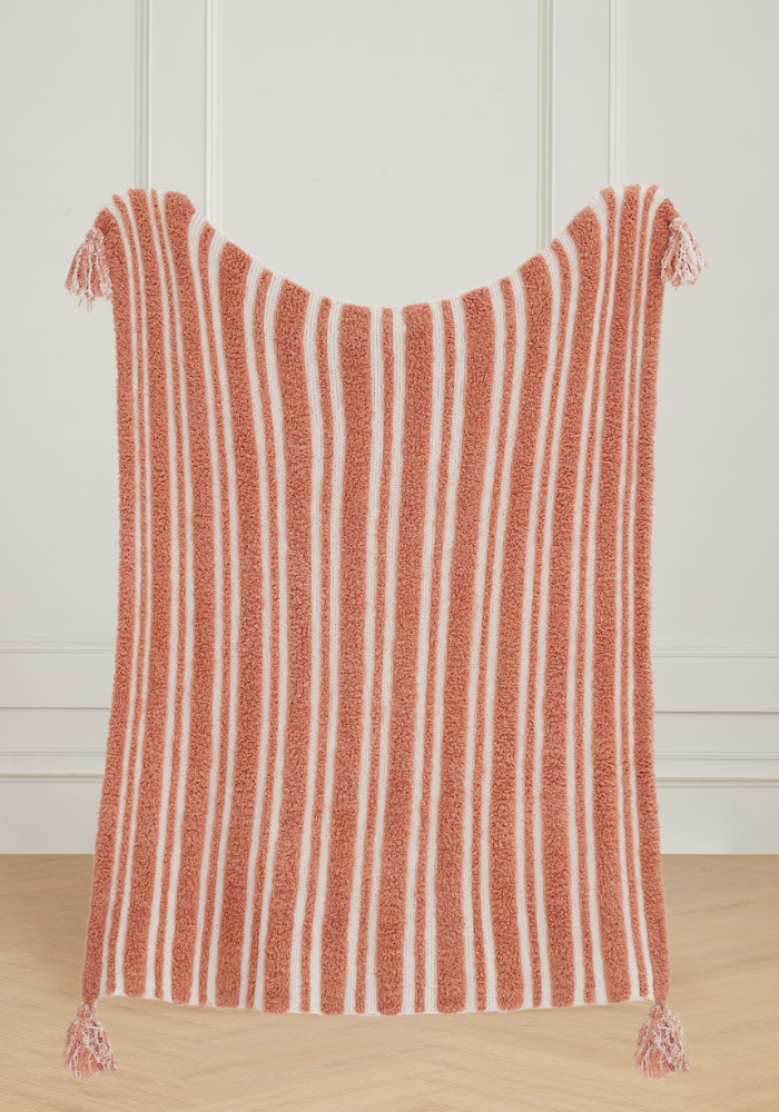 3D Stripe w/ Tassels- Receiving