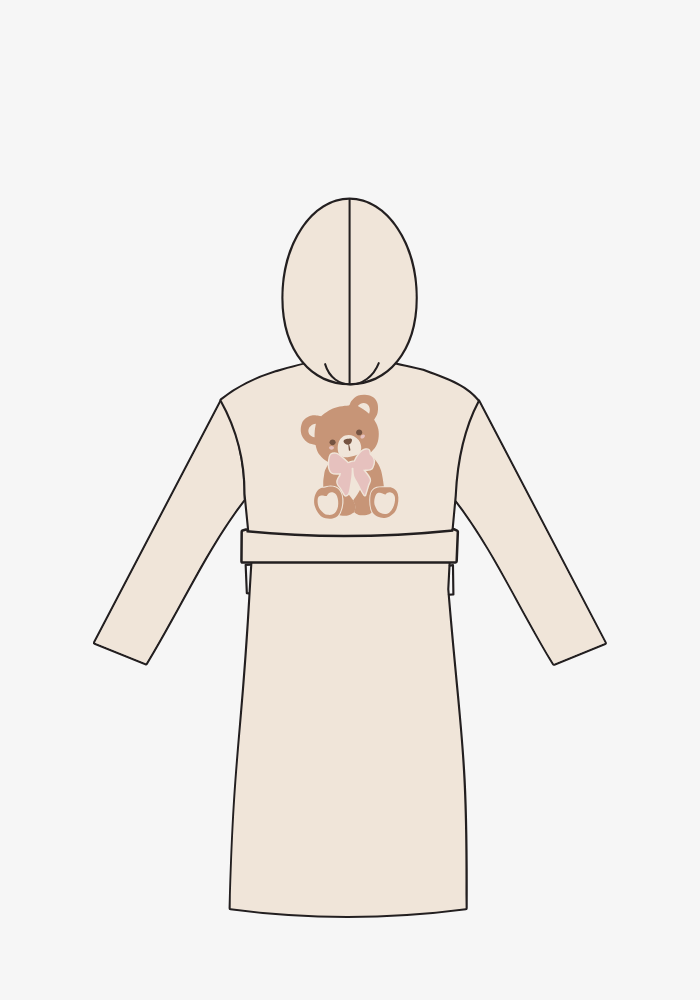 Teddy Bear Robe- Children's