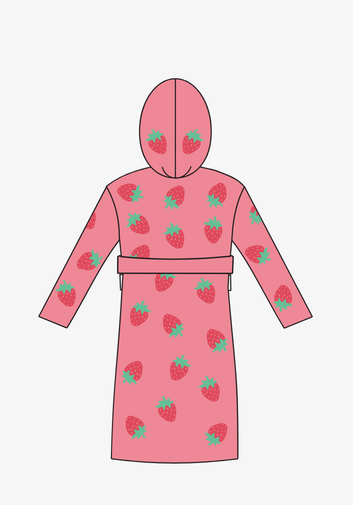 Strawberry Robe- Children's