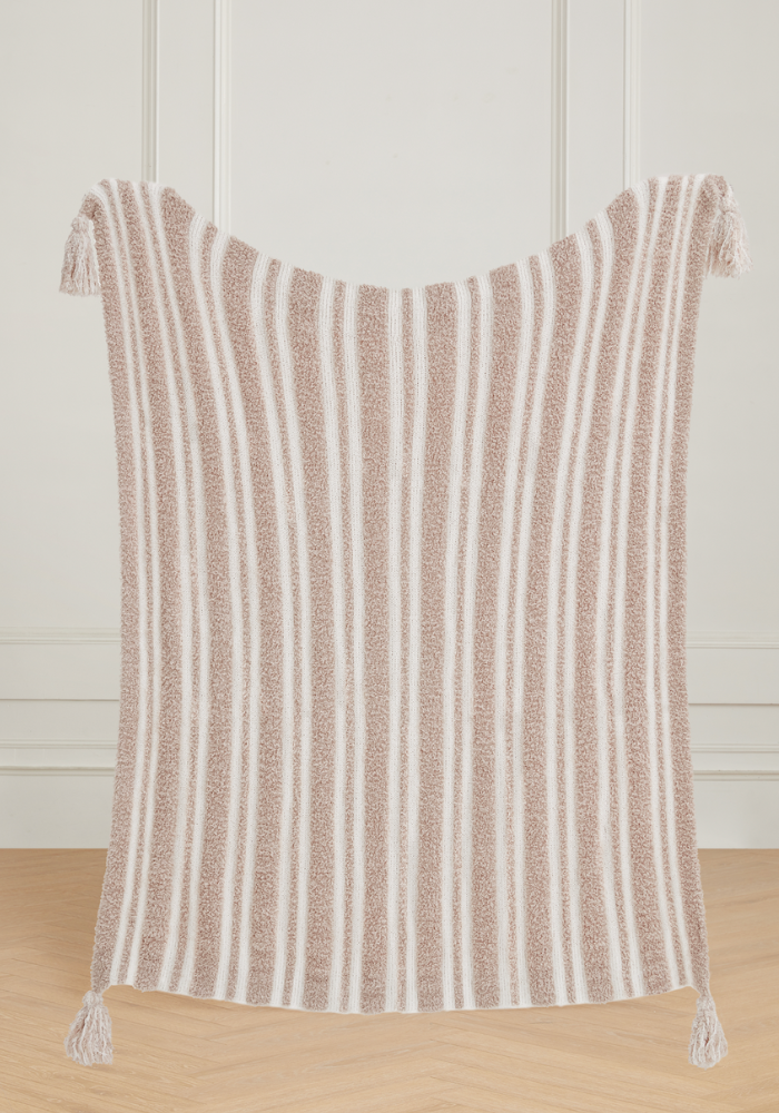 3D Stripe w/ Tassels- Receiving